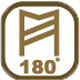 180度