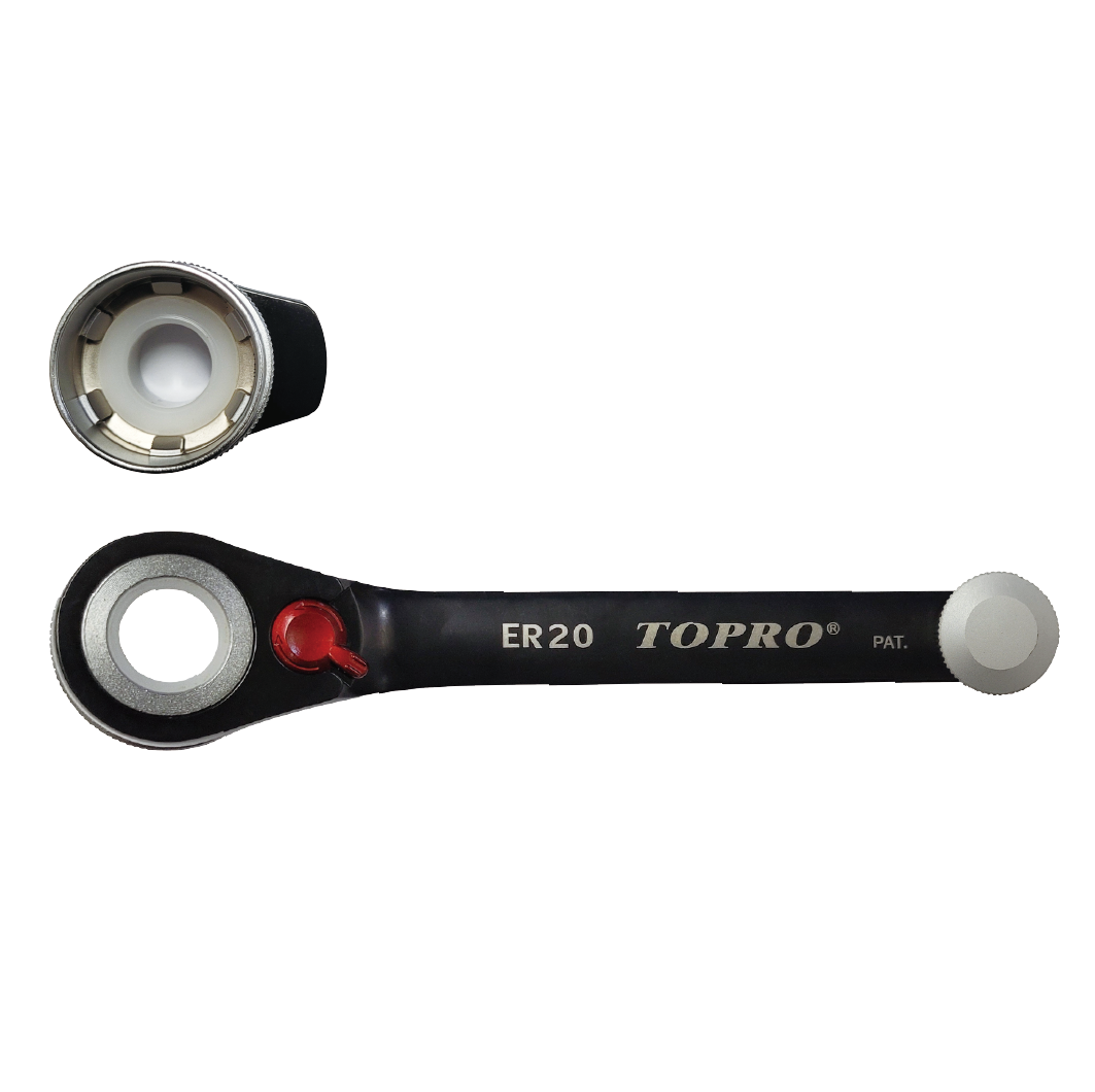 Ratchet Wrench for Swiss Type CNC Lathe