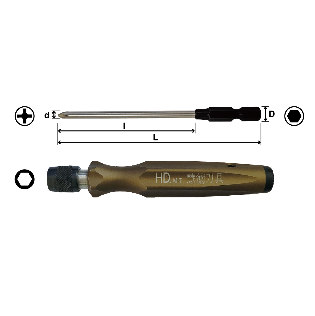 HSS High Speed Steel Phillips Professional Bit