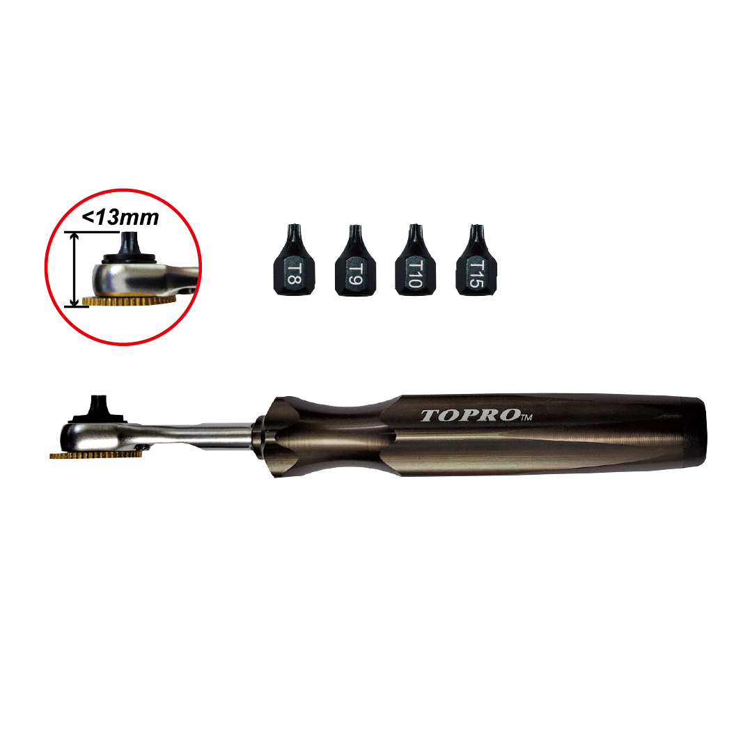 TORX Bit of Ratchet Wrench for Swiss Type CNC Lathe TORX Bit of Ratchet Wrench for Swiss Type CNC Lathe